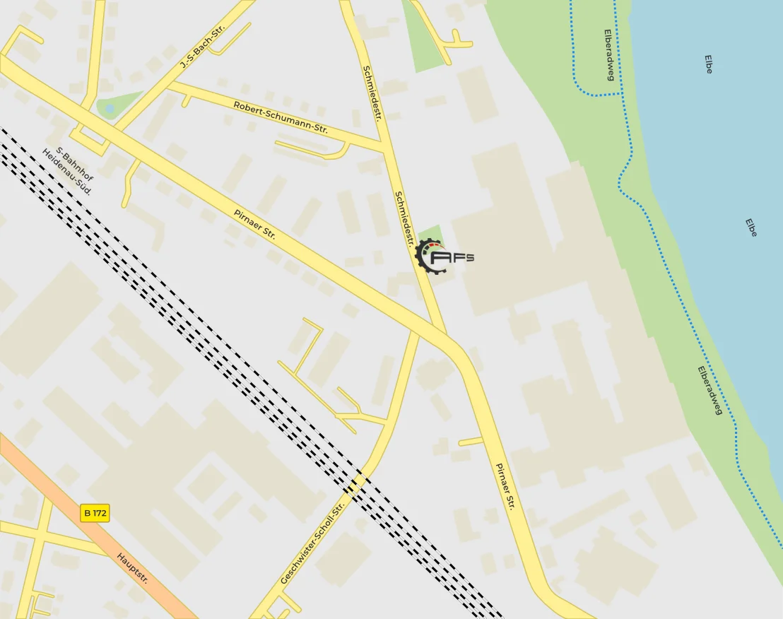 Karte AFS | Anhänger & Fahrzeugservice